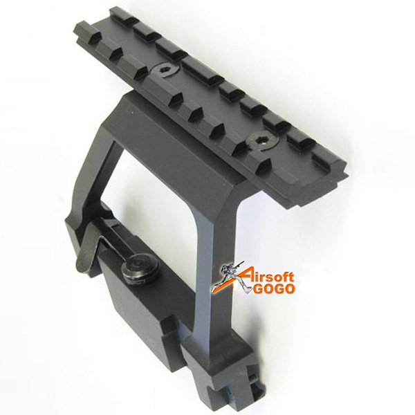 Side Scope Sight Rail Mount 20mm RAS Base For Airsoft SVD AKS74 AKS74U ...