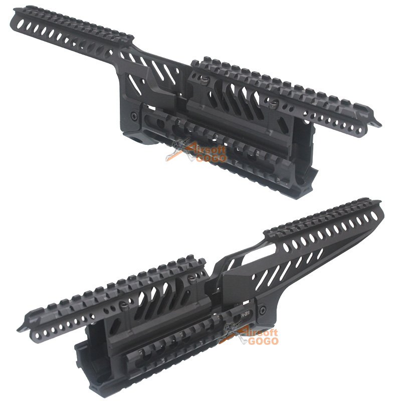 Jg X47 Rail Ras System For Airsoft Ak Aeg Classic Army Cybergun Cyma Ics Aps Src Airsoftgogo 6215