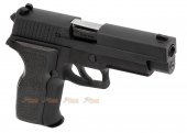 WE Full Metal Tactical F226 E2 Rail Gas Blow Back Pistol(Black)