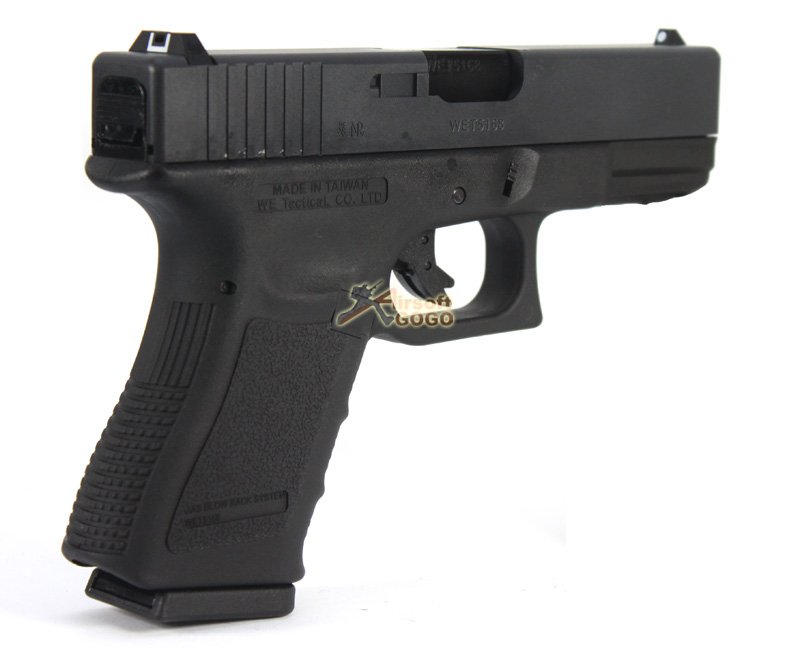 WE Glock 17 Gen 3 Black GBB Pistol