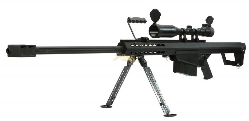 M82 Sniper Rifle AEG w/ bipod - AirsoftGoGo