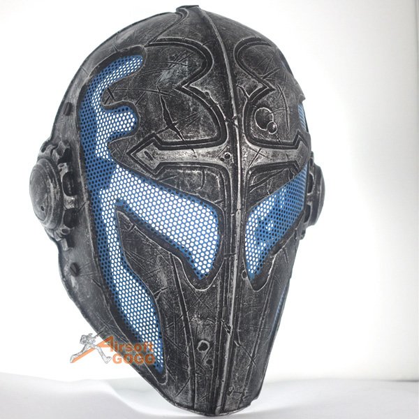 Knights Templar Protective Wire Mesh Mask Helmet for Airsoft Display ...