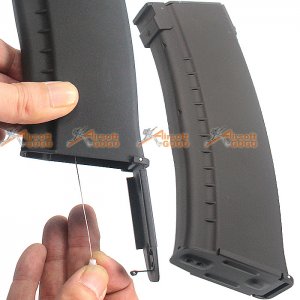 CYMA 500rd Flash Wire-Winding (String) Magazine for AK Series Airsoft AEG CY-C47L