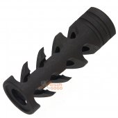 Army Force Fish Bone Style Flash Hider -14mm CCW