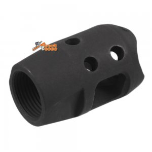 Army Force Steel Mini XT Style Flash Hider -14mm CCW for Airsoft AEG GBBR