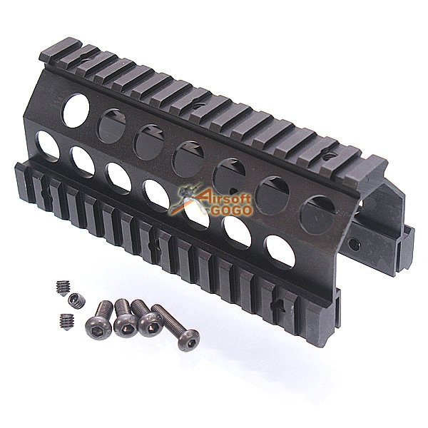 Aluminum Top Rail Set for M249 - AirsoftGoGo