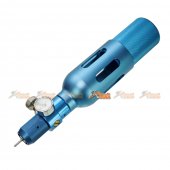 PPS 95g CNC Adjustable CO2 Charger (Blue)
