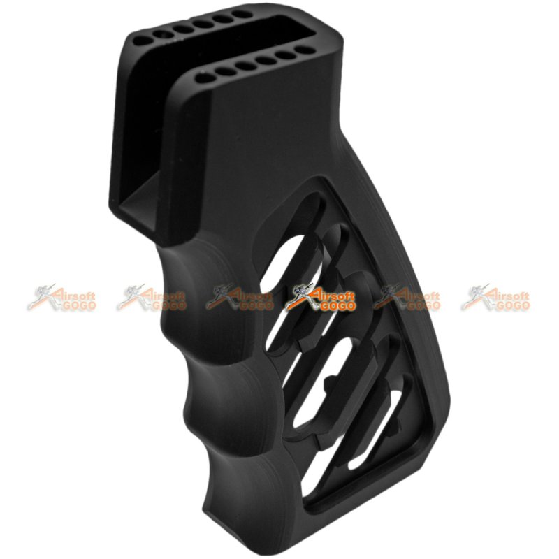 5KU CNC Alloy LWP Grip for M4 Airsoft GBB (Black) - AirsoftGoGo