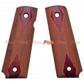 Wood Grip Cover for Maui WE 1911 , MEU Airsoft GBB