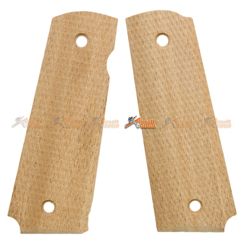 Wood Grip Cover For Tokyo Marui 1911 Airsoft Gbb No 0246 Airsoftgogo