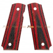Wood Grip Cover for Tokyo Marui 1911 Airsoft GBB (No.0261)