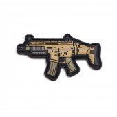 Aprilla Design PVC IFF Hook and Loop Modern Warfare Series Patch (Gun: SCAR 16)