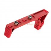 115mm Metal Angled Grip for Keymod Handguard Rail (Red)