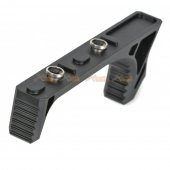 115mm Metal Angled Grip for Keymod Handguard Rail (Black)
