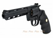 King Arms Python .357 Magnum CO2 Revolver (Black, 6-inch Barrel)