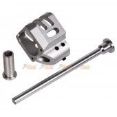 Dynamic Precision CNC Aluminium for Marui, WE G17/G18C Slide Compensator - Type A (Silver)