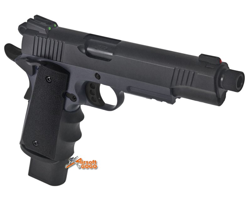 Army M1911 MEU (R32-1) GBB Pistol (Grey) - AirsoftGoGo