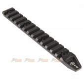 ares 6 inch key rail system keymod system 2pcs  black