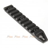 ares 4.5 inch key rail system keymod system 2pcs  black