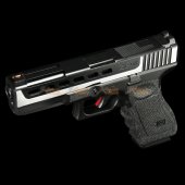 BELL 1/1 scale high performance assembled G17 Airsoft GBB - NO.750L (Silver)