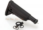 Stock with 6 Position Stock Tube for G&G ARP9 & ARP556 Airsoft AEG (Black)