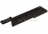 AK Body Top Cover with 20mm Rail for AK Series Airsoft AEG (Black)