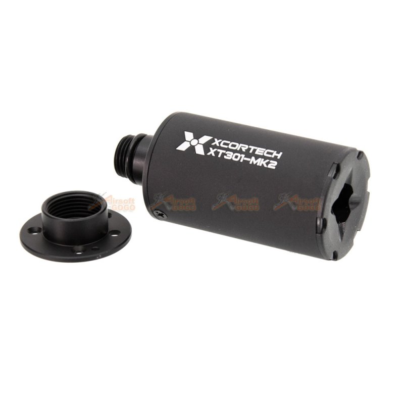 14mm CCW Black Xcortech XT301 Compact Airsoft Toy Smallest Tracer Unit 11mm 