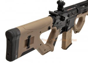 ics cqr m4 ebb rifle s3 electronic trigger tan licensed by asg hera arms