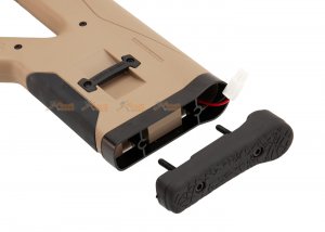 ics cqr m4 ebb rifle s3 electronic trigger tan licensed by asg hera arms