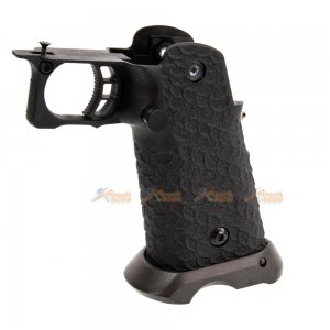 EMG / STI John Wick 3 Combat Master 2011 Grip Set for Marui/WE Hi-Capa Airsoft GBB (Black)