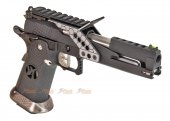 Armorer Works 6 Inch HX2202 HI-Capa 5.1 GBB Pistol with Scope Mount (Black)