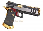 ARMORER WORKS HI-Capa 5.1 Hybrid Gas GBB Pistol (Silver / Gold)