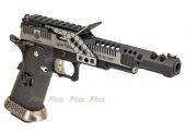 AW Custom HX2401 .38 Supercomp Race GBB Pistol (Black/Silver)