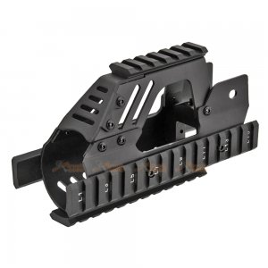 Army Force P90 RAS Rail Handguard for Classic Army / Marui P90 AEG (Black)