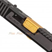 emg sai aluminium tier one slide kit gold barrel rmr cut marui g17 gbb