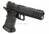 AW Custom HX2033 Hi-CAPA Gas Blowback Airsoft Pistol (Semi, Full-Auto Capable) - Black
