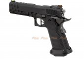 aw custom hx2033 hicapa gas blowback airsoft pistol semi full auto capable black