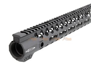 13.5 inch aluminum mlok handguard rail m4 aeg gbb ptw black