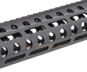 13.5 inch aluminum mlok handguard rail m4 aeg gbb ptw black