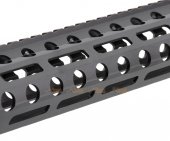 13.5 inch aluminum mlok handguard rail m4 aeg gbb ptw black