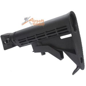 CYMA 6-Position Sliding Stock Set for AK AEG (Black) - AirsoftGoGo