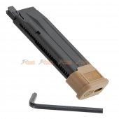SIG SAUER M17 P320 AIRSOFT CO2 MAGAZINE (25 ROUNDS) - TAN (BY SIG AIR & VFC)