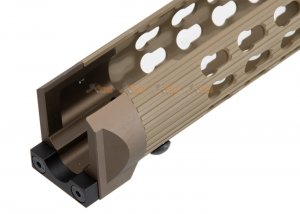 5ku 13.6 inch vs24 keymod handguard lct  ghk akm ak74 series tan