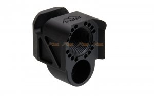 rgw 12.5cm pmm compensator outer barrel short version vfc g19x g45 airsoft gbb gold black