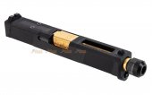 EMG / SAI Utility Slide Kit for WE-Tech G19 GBB, EMG /  SAI Utility Compact GBB (Gold Barrel, RMR Cut)