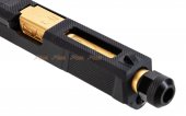 emg sai utility slide kit we tech g19 gbb emg sai utility compact gbb gold barrel rmr cut