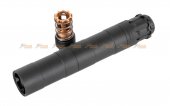 RGW Obsidian 9MM MP5 Dummy Silencer for Umarex (VFC) MP5 GBBR / 14mm CCW AEG, GBBR