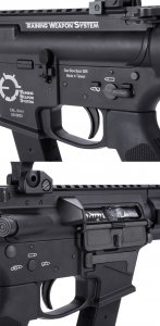 king arms tws 9mm sbr gbb rifle black