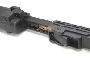 retractable folding aeg buttstock m4 sr16 sr25