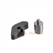 IRON AIRSOFT Steel CNC bolt stop buffer For Marui M4 MWS GBB